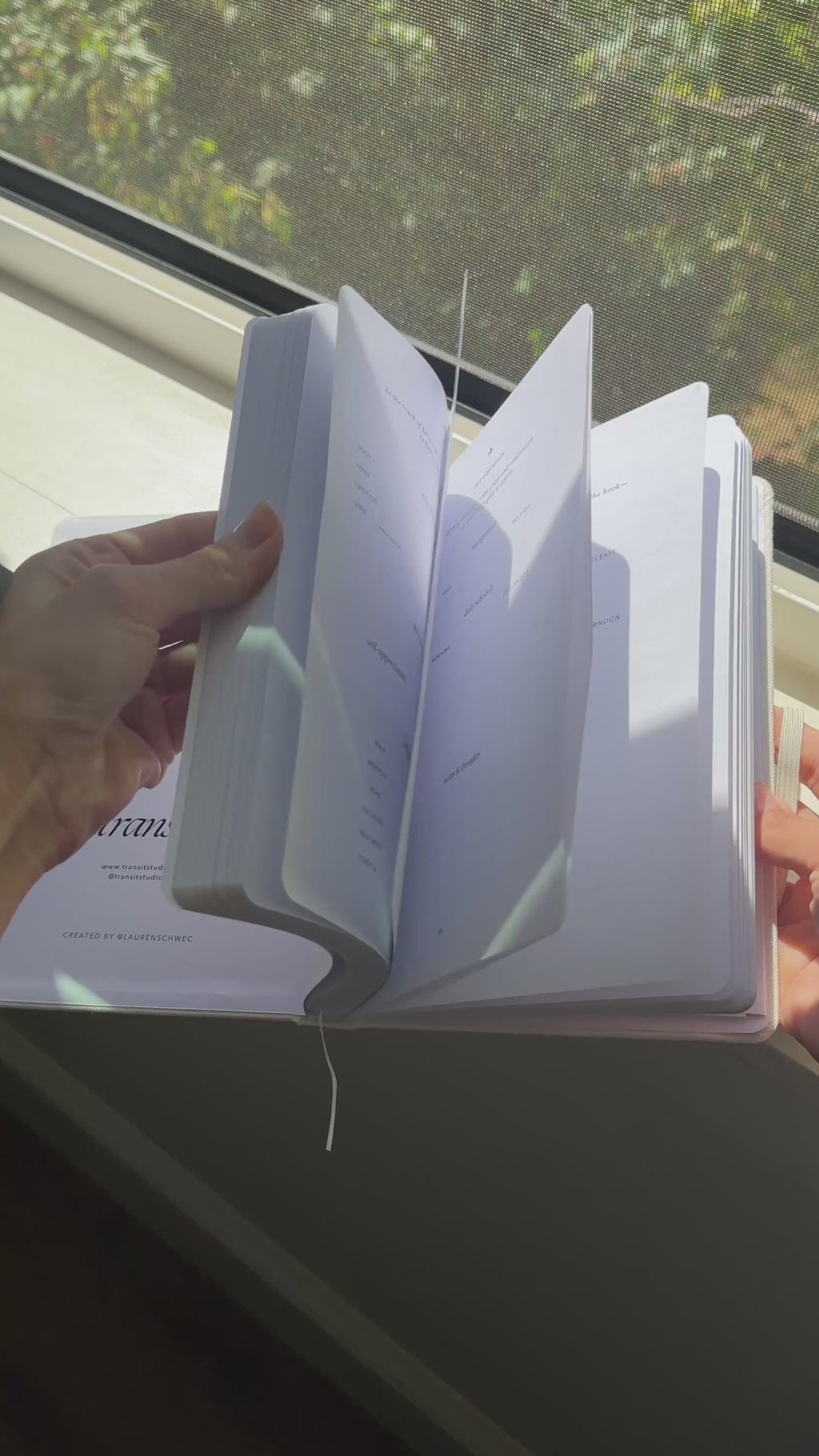 transit daily journal — pre-order